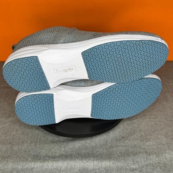 Propet Washable Walker Evolution Grey Sneaker Blue Size 9.5 - Picture 7 of 9